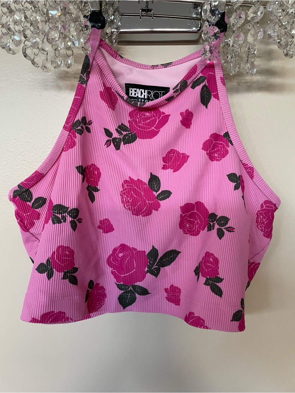 Beach Riot Roses sports bra - Picture 2 of 4